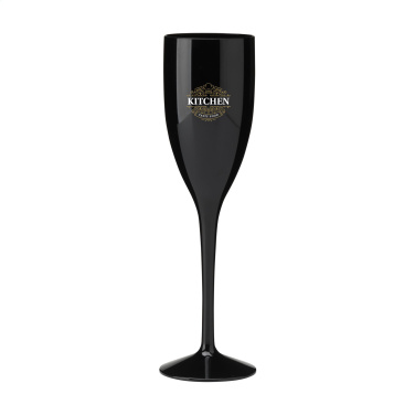 Logo trade advertising products picture of: Lunaire Reusable Champagne Glass 150 ml