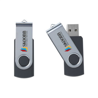 Logo trade corporate gifts image of: USB Twist 4 GB