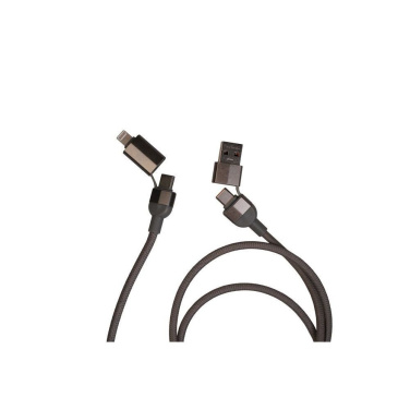 Logotrade promotional giveaways photo of: Charging cable with data transfer DONNES Pierre Cardin