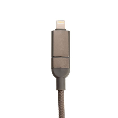 Logotrade promotional merchandise image of: Charging cable with data transfer DONNES Pierre Cardin