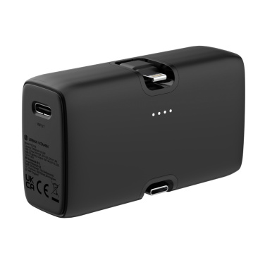 Logo trade promotional products image of: Urban Vitamin Los Angeles RCS rplastic 20W PD powerbank