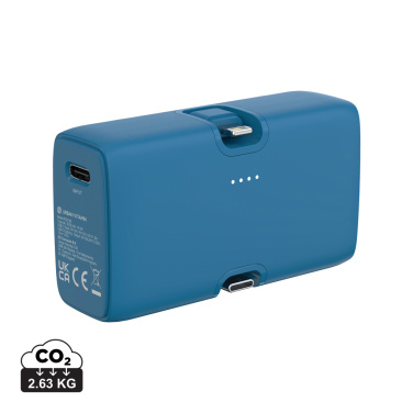 Logo trade corporate gifts image of: Urban Vitamin Los Angeles RCS rplastic 20W PD powerbank
