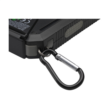 Logo trade promotional item photo of: Trail RCS Solar Charger Compass 8000