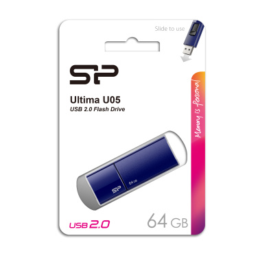 Logo trade promotional merchandise picture of: Pendrive Silicon Power Ultima U05 2.0