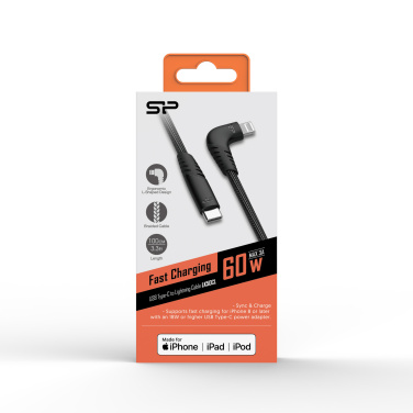 Logo trade promotional gifts picture of: DATA TRANSFER CABLE Boost Link Nylon LK50CL Type C Lightning