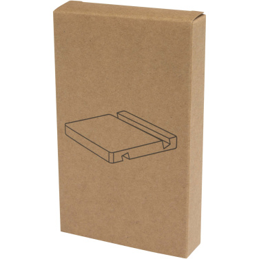 Logotrade advertising product image of: Bubup bamboo 2-angled tablet and phone stand