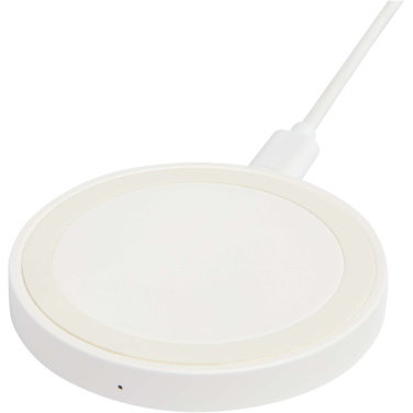 Logotrade promotional items photo of: Freal 15W recycled plastic wireless charging pad