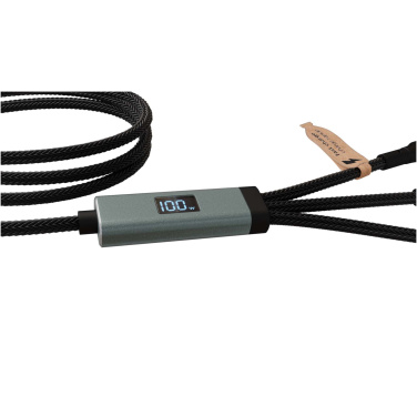Logotrade business gift image of: SCX.design C53 100W 5-in-1 rPET ultra fast charging cable