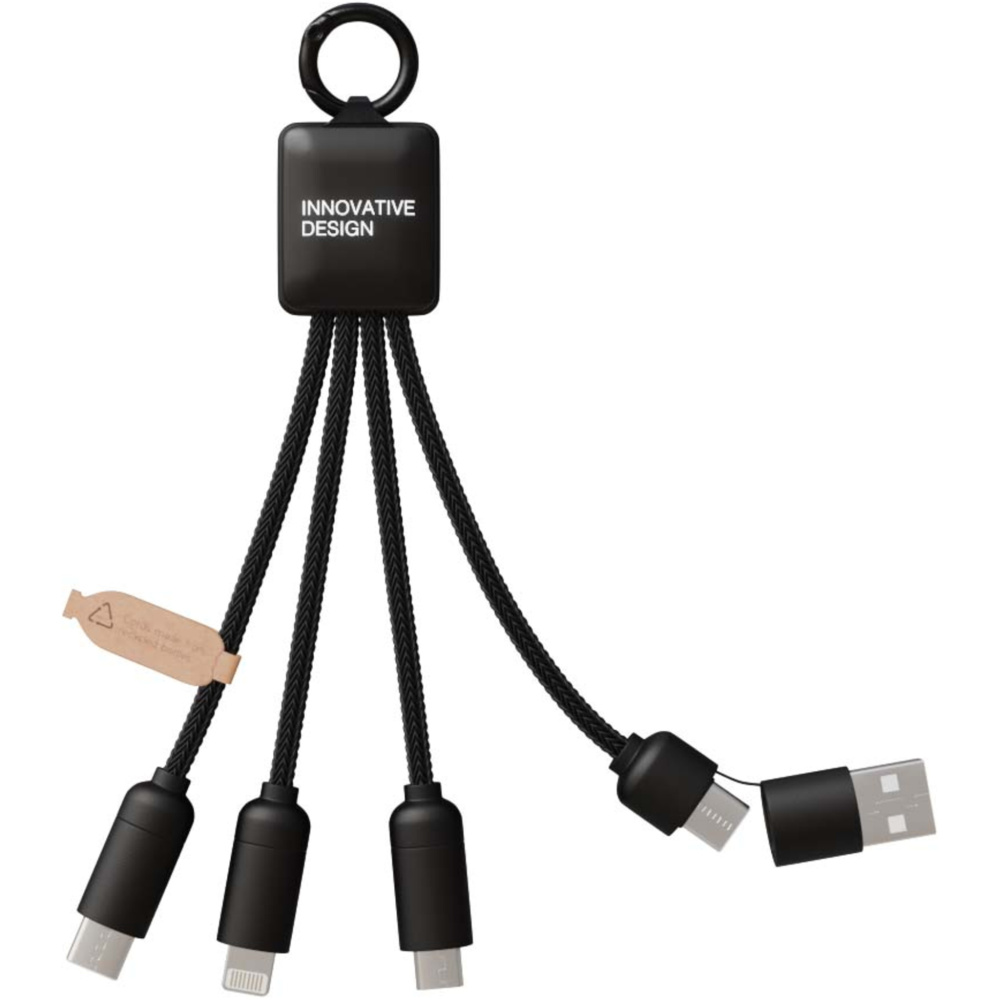 Logotrade business gifts photo of: SCX.design C13 15W 5-in-1 charging cable