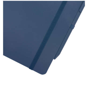 Logotrade promotional item image of: Thalaasa A5 ocean-bound hard cover notebook with ballpoint pen (black ink)
