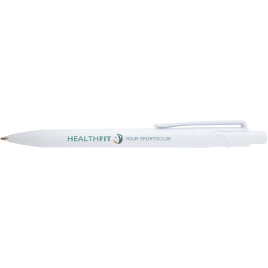 Logotrade promotional gift picture of: Unica recycled plastic ballpoint pen (blue ink)