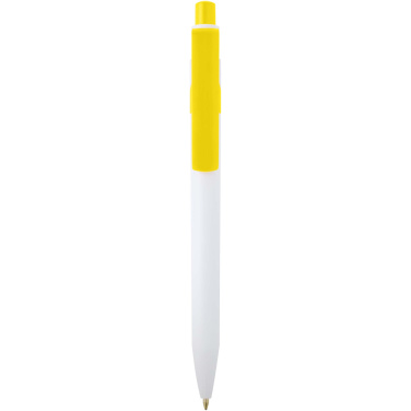 Logo trade advertising products picture of: Unica recycled plastic ballpoint pen (blue ink)