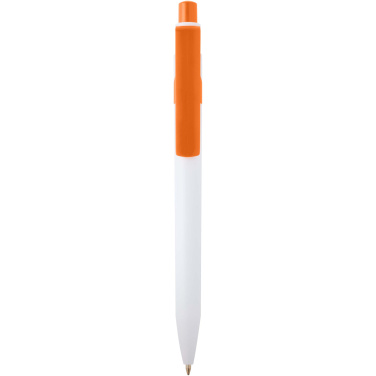 Logotrade corporate gift image of: Unica recycled plastic ballpoint pen (blue ink)