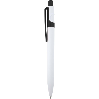 Logotrade advertising products photo of: Unica recycled plastic ballpoint pen (black ink)