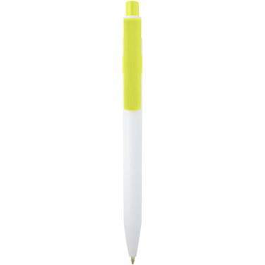 Logo trade corporate gift photo of: Unica recycled plastic ballpoint pen (black ink)