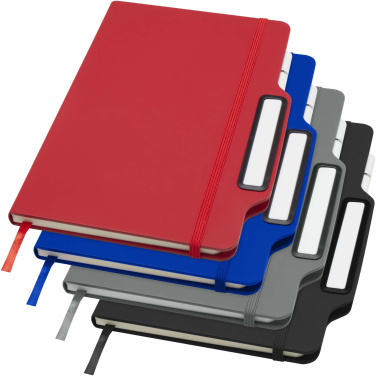Logo trade promotional products picture of: Nexus A5 hard cover notebook with pen and pencil combo (black ink)