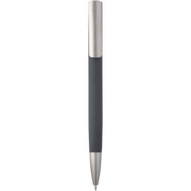 Logotrade corporate gift image of: Ziggur aluminium ballpoint pen (blue ink)