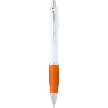 Logo trade promotional merchandise image of: Nash recycled plastic ballpoint pen (black ink)