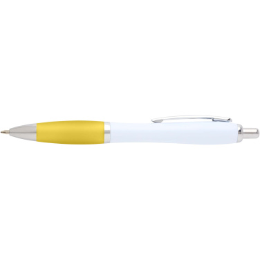 Logotrade corporate gift picture of: Nash recycled plastic ballpoint pen (blue ink)