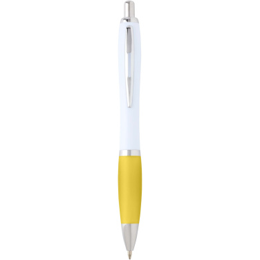 Logotrade promotional products photo of: Nash recycled plastic ballpoint pen (blue ink)