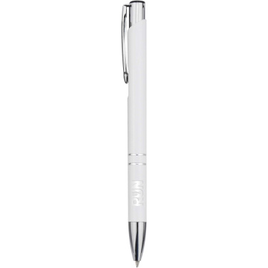 Logotrade corporate gift image of: Moneta recycled aluminium ballpoint pen (blue ink)