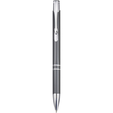 Logo trade business gifts image of: Moneta recycled aluminium ballpoint pen (blue ink)