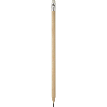 Logo trade promotional merchandise picture of: Graffo pencil with eraser