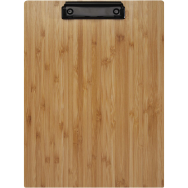 Logo trade advertising products image of: Tavula bamboo clipboard