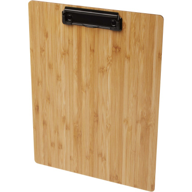 Logo trade promotional item photo of: Tavula bamboo clipboard