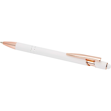 Logo trade promotional gifts image of: Nanna ballpoint pen with rose gold finish (black ink)