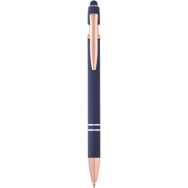 Logo trade promotional products image of: Nanna ballpoint pen with rose gold finish (black ink)