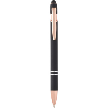 Logotrade promotional product picture of: Nanna ballpoint pen with rose gold finish (black ink)