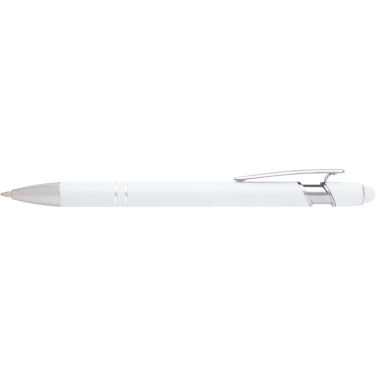 Logotrade promotional products photo of: Kish ballpoint pen with silver finish (black ink)