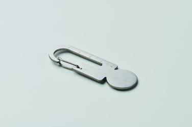 Logo trade promotional merchandise picture of: Multifunctional key ring token
