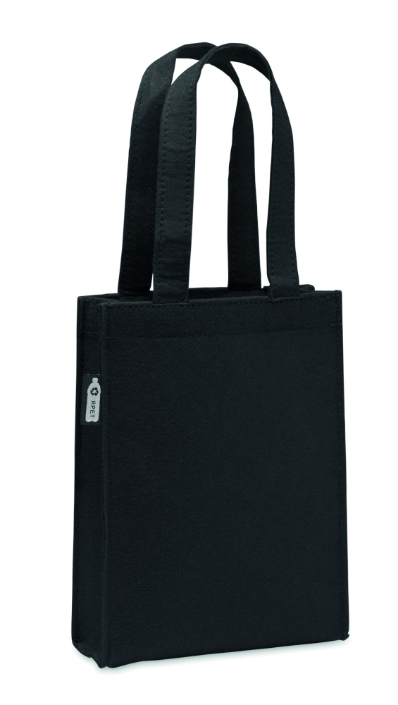 Logo trade promotional merchandise image of: Small RPET felt gift bag
