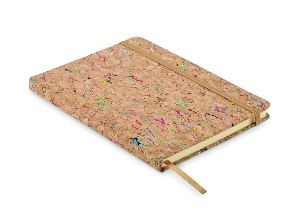 Logotrade promotional items photo of: A5 cork coloured notebook