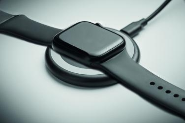 Logo trade promotional giveaway photo of: 3 in 1 wireless charger 15W