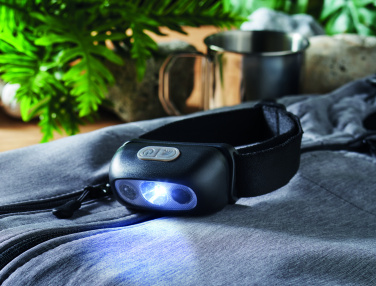 Logotrade promotional item image of: Rechargeable LED head torch