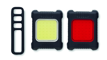 Logotrade promotional giveaway picture of: Rechargeable bike light set