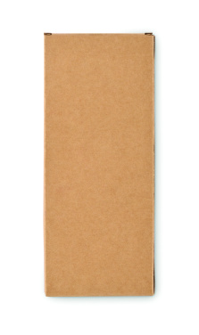 Logotrade promotional item image of: 4 reusable glass straws