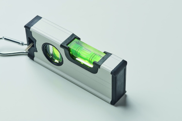Logo trade promotional merchandise picture of: Mini magnetic aluminium level