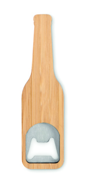 Logo trade promotional products picture of: Bamboo bottle opener