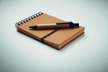 Logotrade promotional items photo of: Recycled notebook with ball pen