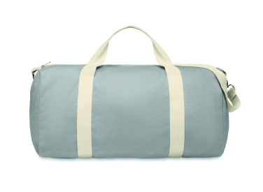 Logo trade business gifts image of: Recycled duffle bag 320 gr/m²