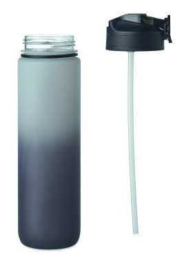 Logo trade advertising product photo of: Sports water bottle RPET 1L