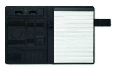 Logotrade corporate gifts photo of: A4 folder and wireless charger