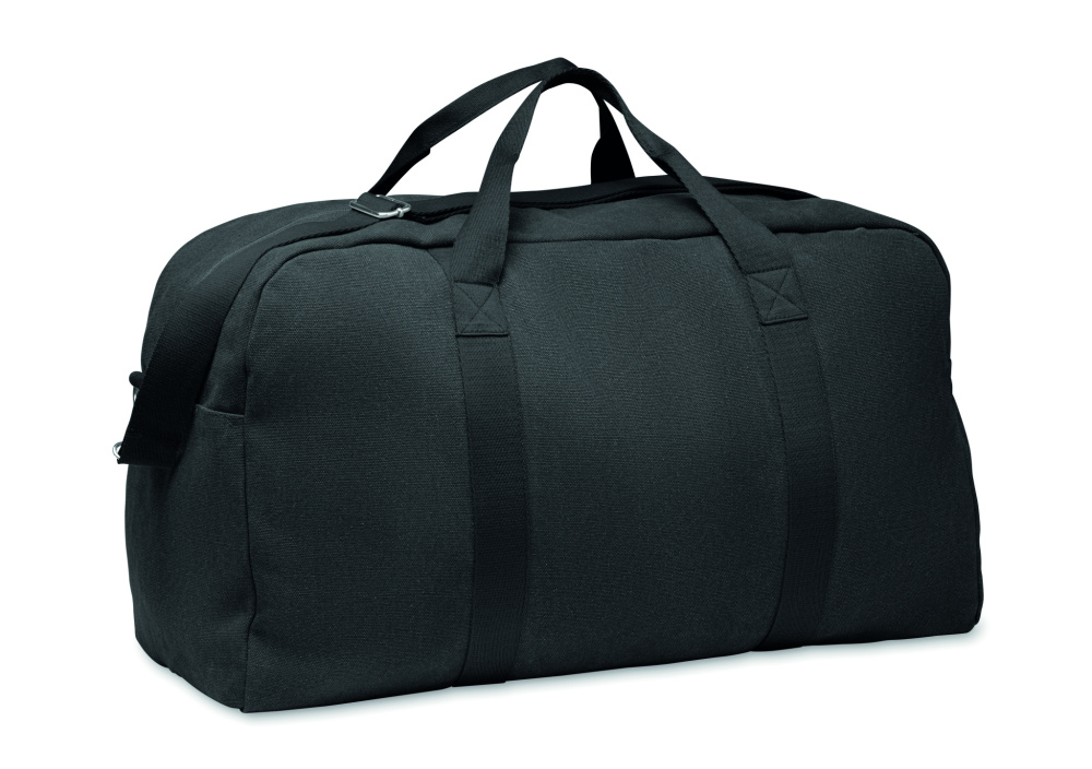 Logo trade business gifts image of: Duffle travel bag 450 gr/m²