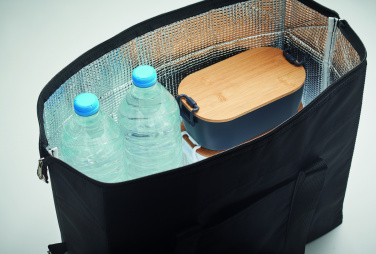 Logotrade corporate gift image of: 300D RPET cooler bag 3L