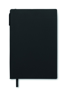 Logotrade promotional giveaway image of: A5 PU notebook with pen