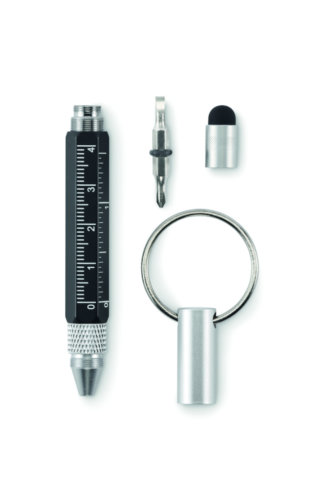 Logotrade promotional gift image of: Key ring with twist action pen